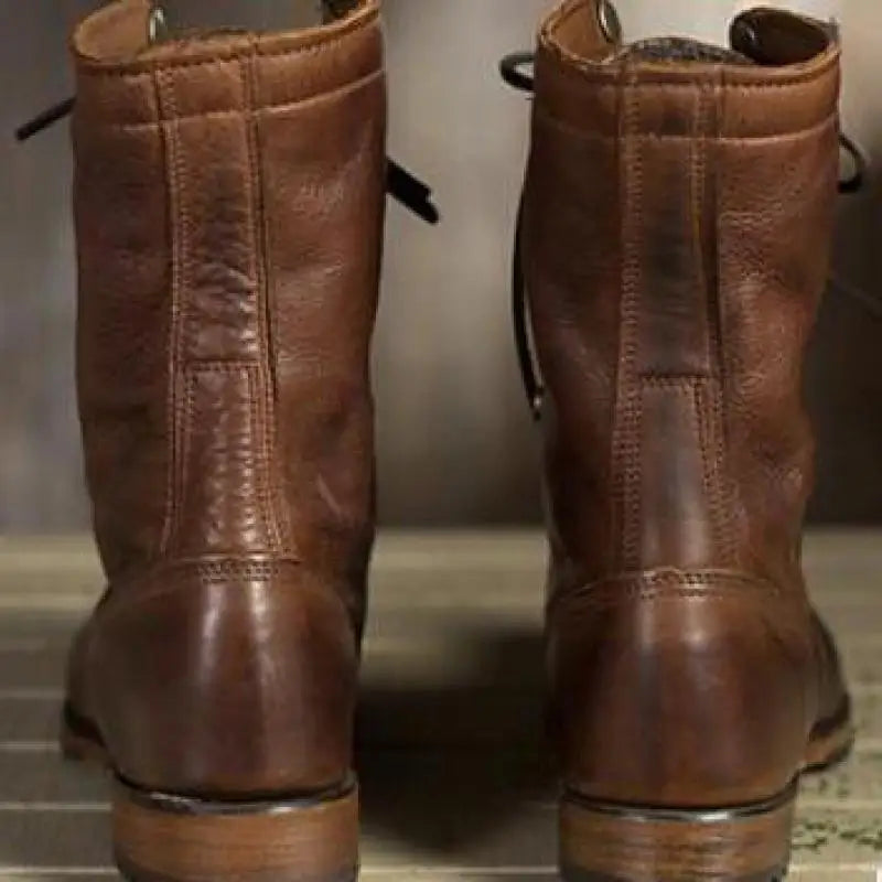 Stylish dark brown women's ankle boots, insulated for cozy winter warmth. Everyday comfortable fashion boots for cold weather.