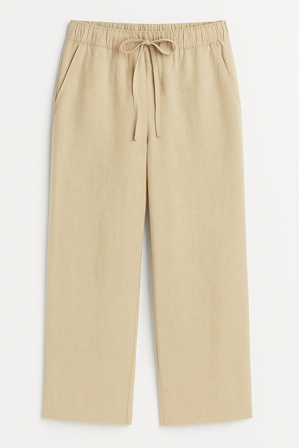 Loose fit women's summer trousers, perfect for casual everyday style. Comfortable and lightweight pants.
