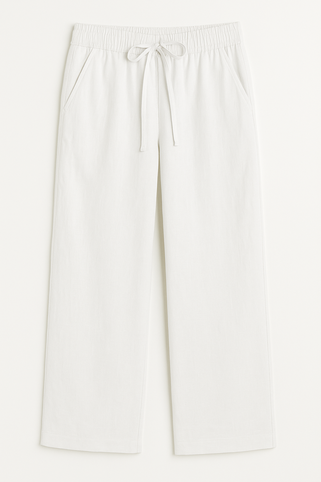 Effortless comfort in these women's relaxed fit summer trousers. Stylish casual pants for warm weather.