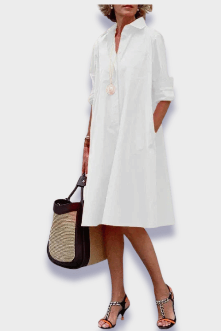 Flattering women's printed floral midi dress with an elegant design, suitable for stylish spring and summer events.