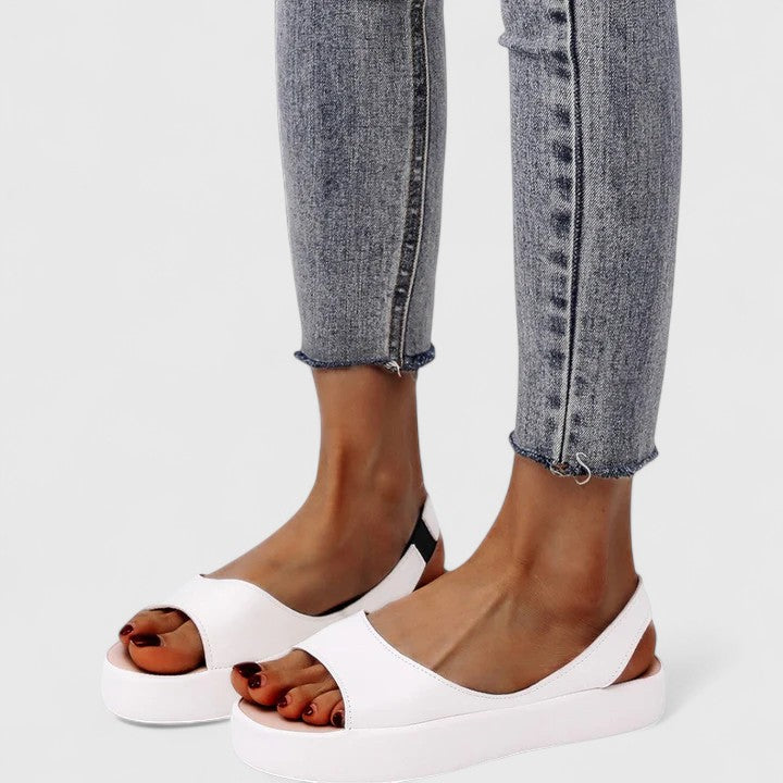 Emrynn women's casual sandals, perfect orthopedic slip-ons with arch support for comfort.