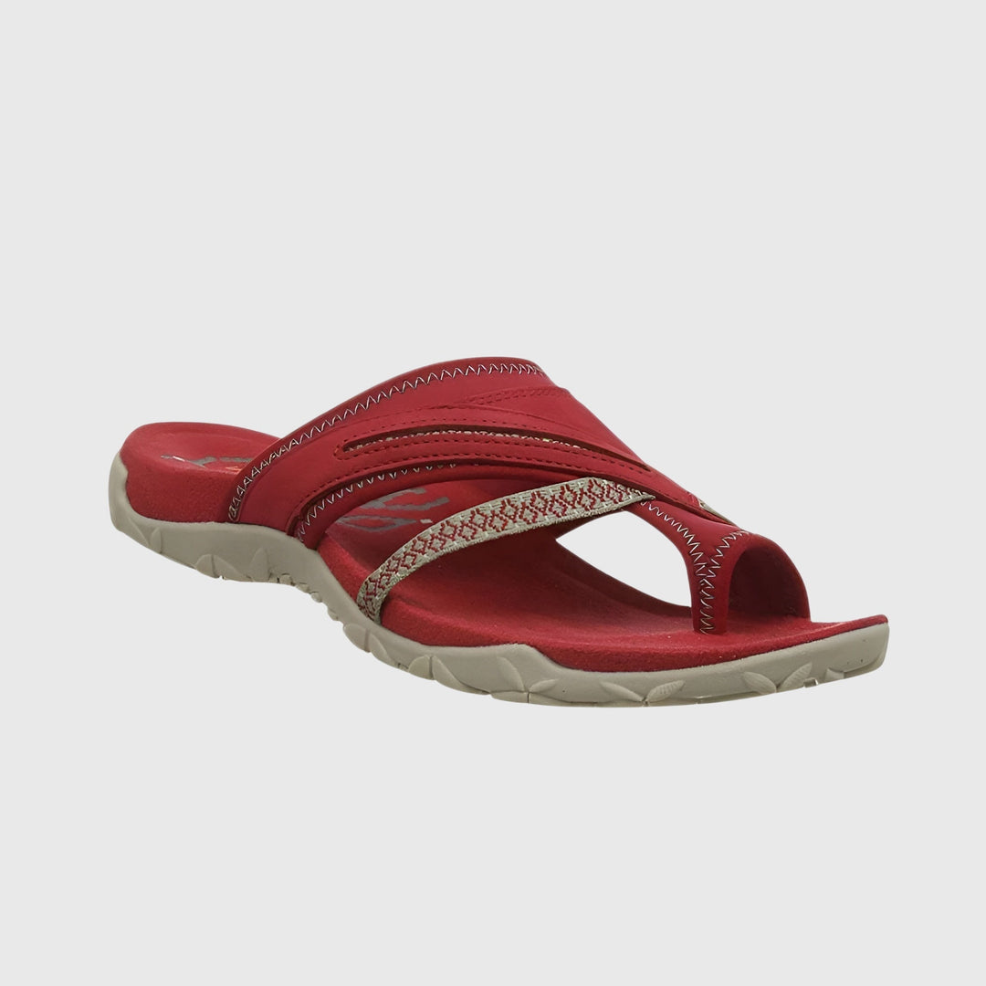 Adjustable, cushioned women's ergonomic sandals with arch support for superior comfort.