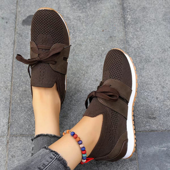 Stylish ergonomic orthopedic casual sneakers for women, providing superior comfort & support.