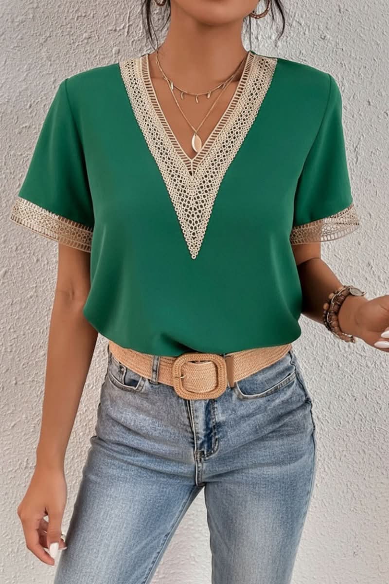 Comfortable women's versatile t-shirt, perfect for everyday casual wear, basic short sleeve top.