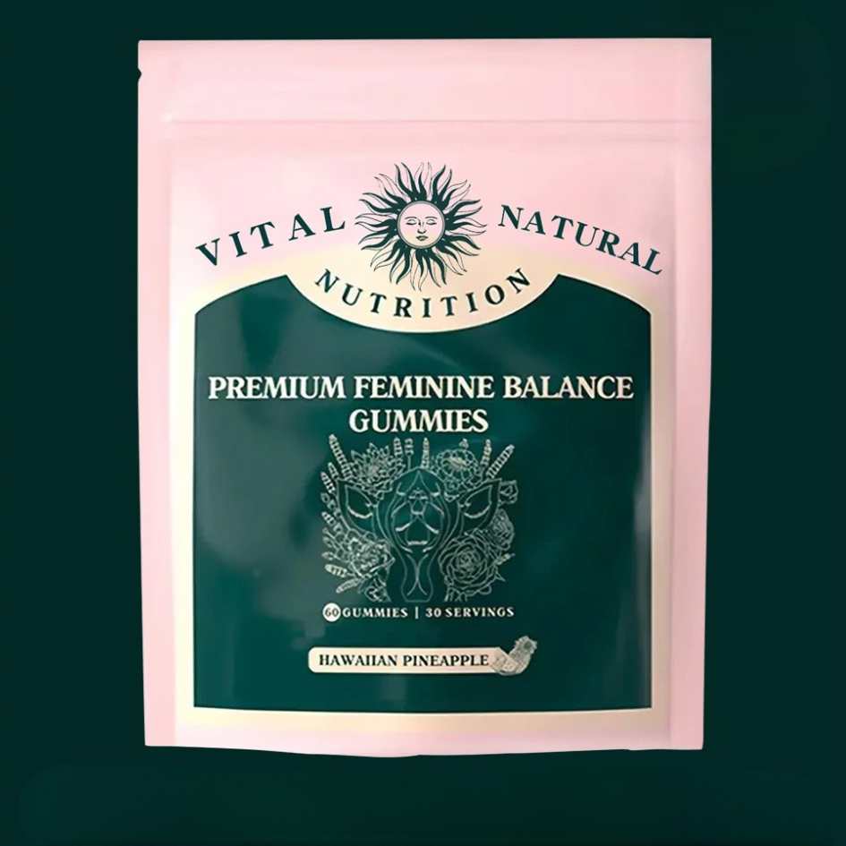 Women's FemVera pH Balance Gummies for intimate freshness, promoting vaginal health & daily wellness.