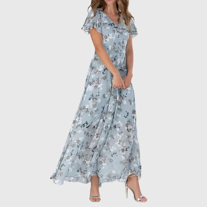 Chic women's tailored dress with a flattering silhouette, perfect for special events or everyday elegance.