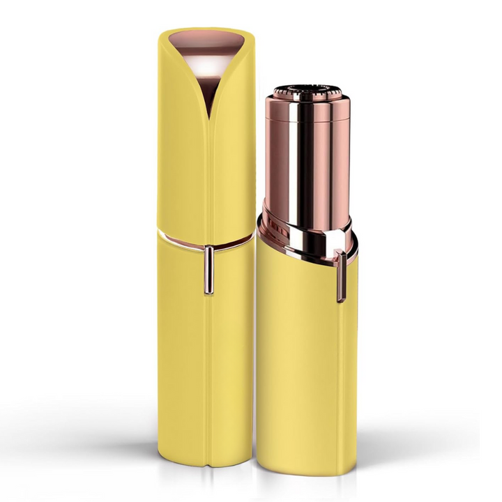 Painless facial hair trimmer for women. Electric remover for delicate smooth skin.