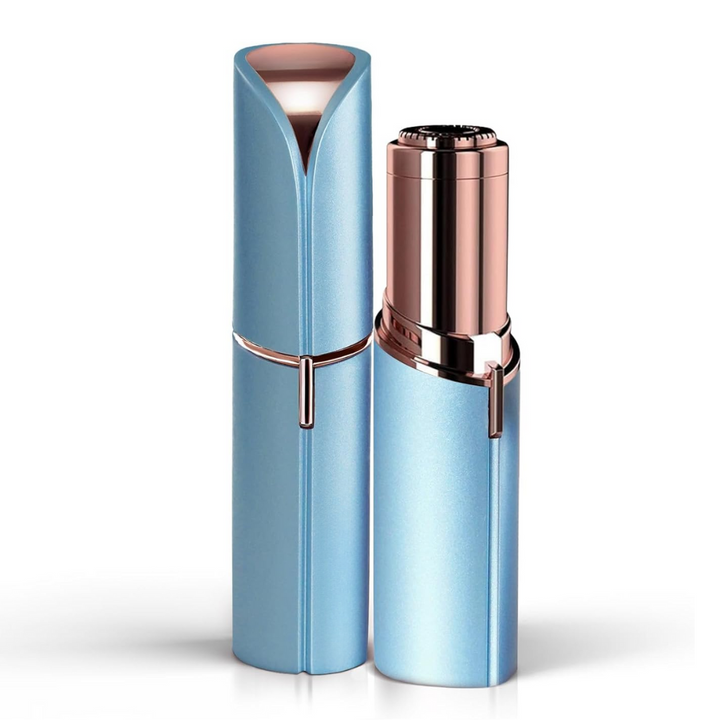 Dermaplaning tool for women. Smooth facial skin, gentle electric hair removal.
