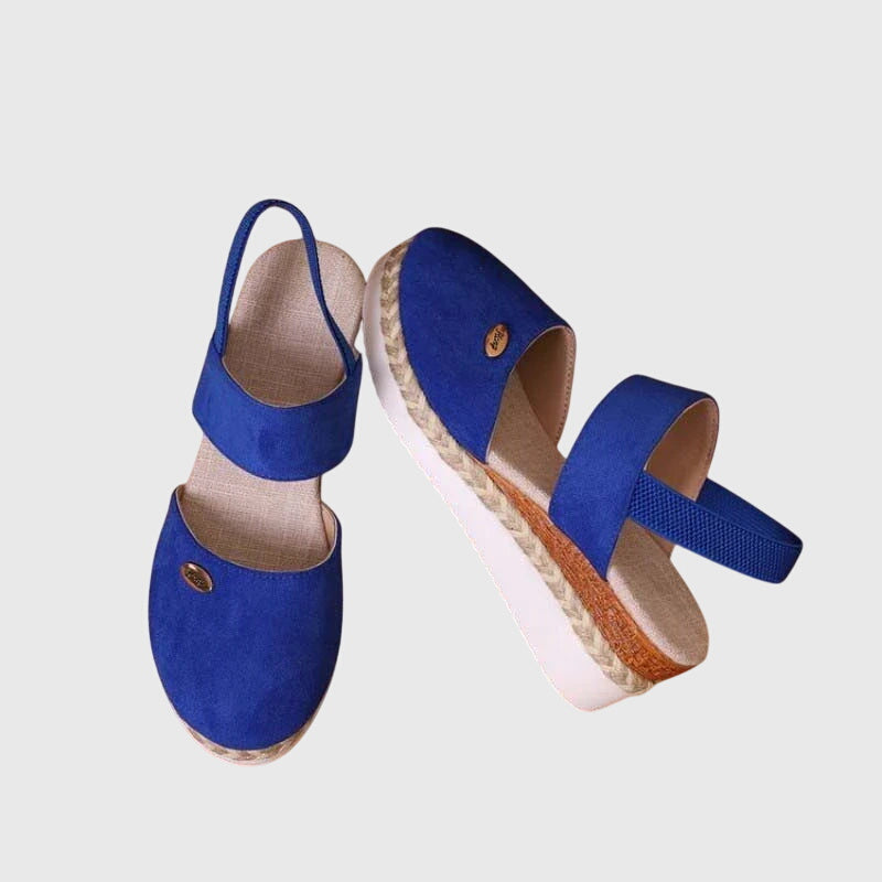Easy slip-on Harriet women's orthopedic sandals with cushioned arch support for ultimate walking comfort.