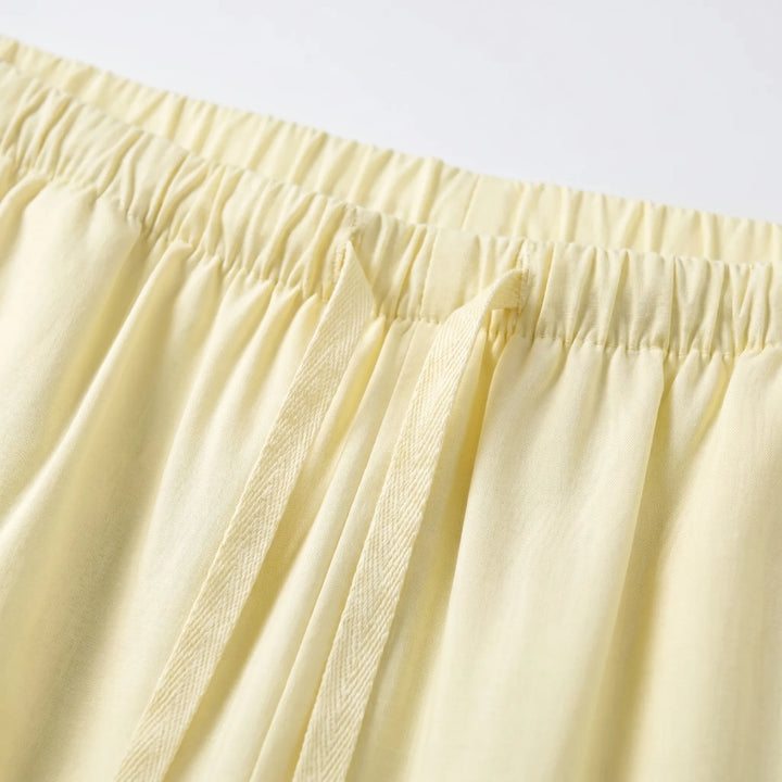 Effortless style: Women's Hazel wide-leg summer pants, ideal for casual outfits & warm weather travel.