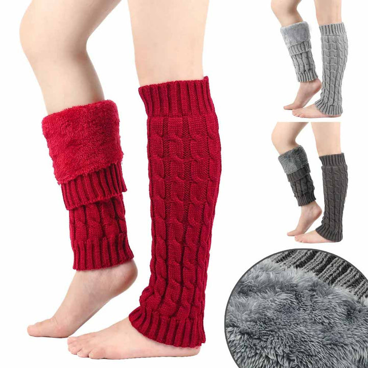 Women's heating leg warmers for arthritis & cold relief. Therapeutic warmth for circulation support.