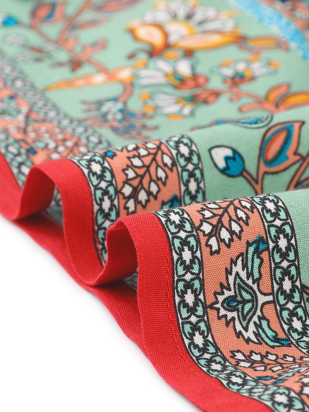 High waist women's maxi skirt, printed bohemian design, flowing fit & stylish side slit.