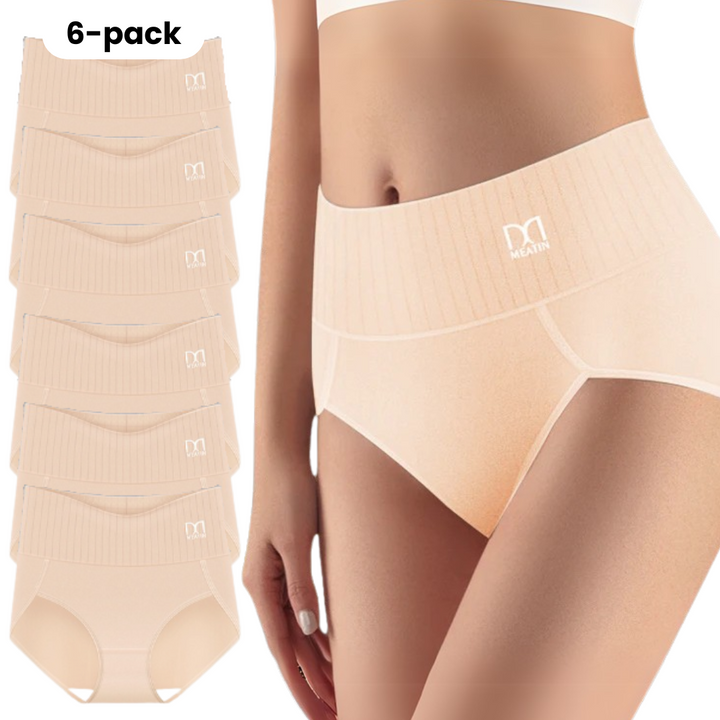 Women's high-waist shapewear multipack. Enjoy seamless comfort & tummy control for daily wear.
