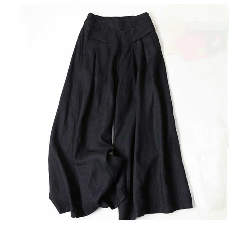 Spring fashion women's high-waisted wide-leg trousers, relaxed for ultimate comfort.
