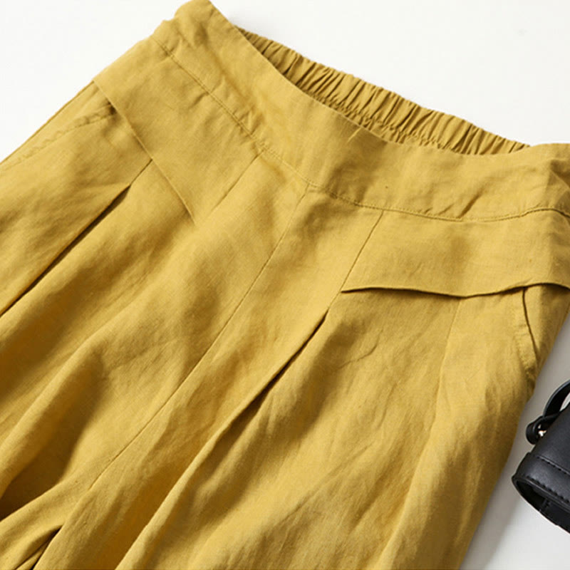 Comfortable flowy wide-leg pants for women, high-waisted and perfect for spring fashion.