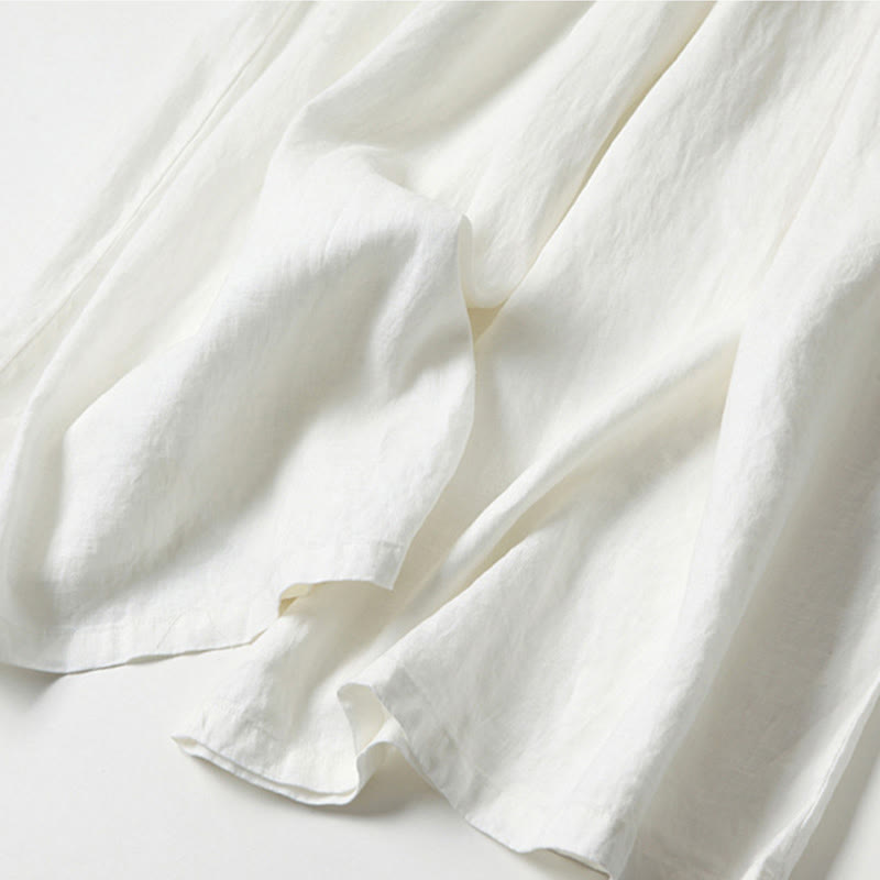 Everyday high-waisted wide-leg pants, women's comfortable flowy design for spring style.