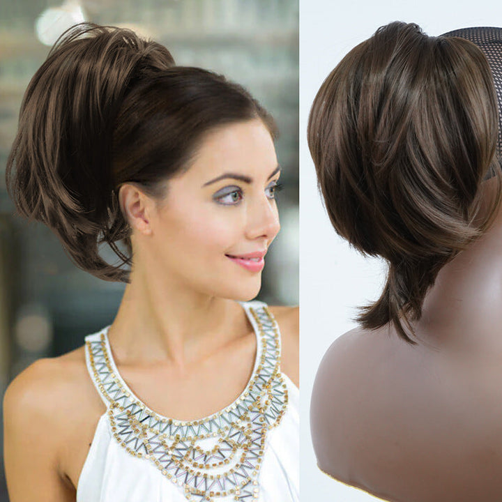 Easy-to-attach TwistPop ponytail extension for women, instantly creating a fuller, stylish look.
