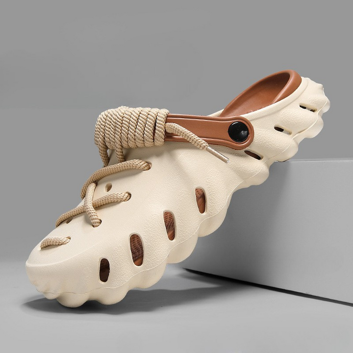 Breathable slip-on clogs for women, ideal for everyday comfort and water activities.
