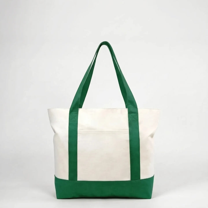 Women's spacious shoulder tote with secure zip closure. Perfect daily carry bag for essentials, durable design.