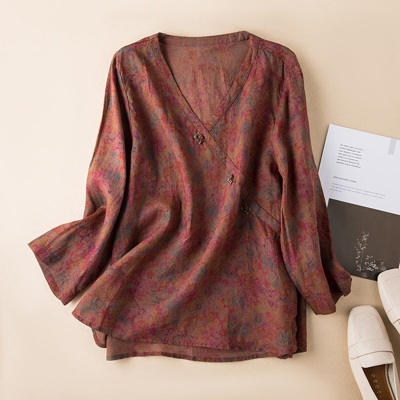 Casual Leilani women's relaxed fit button-front shirt, long sleeve, everyday fashion top, comfortable & stylish.
