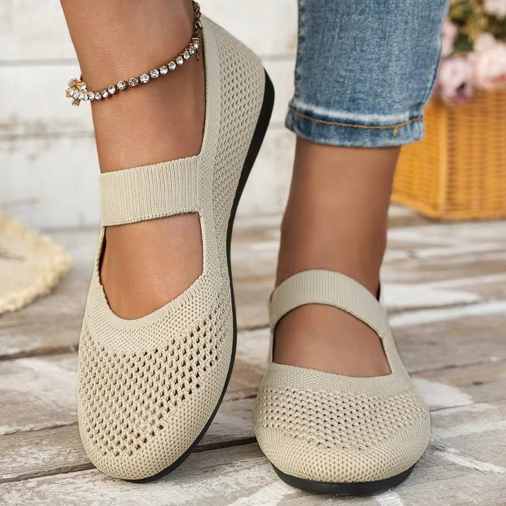 Comfortable women's barefoot walking shoes, offering a natural feel for daily strolls.