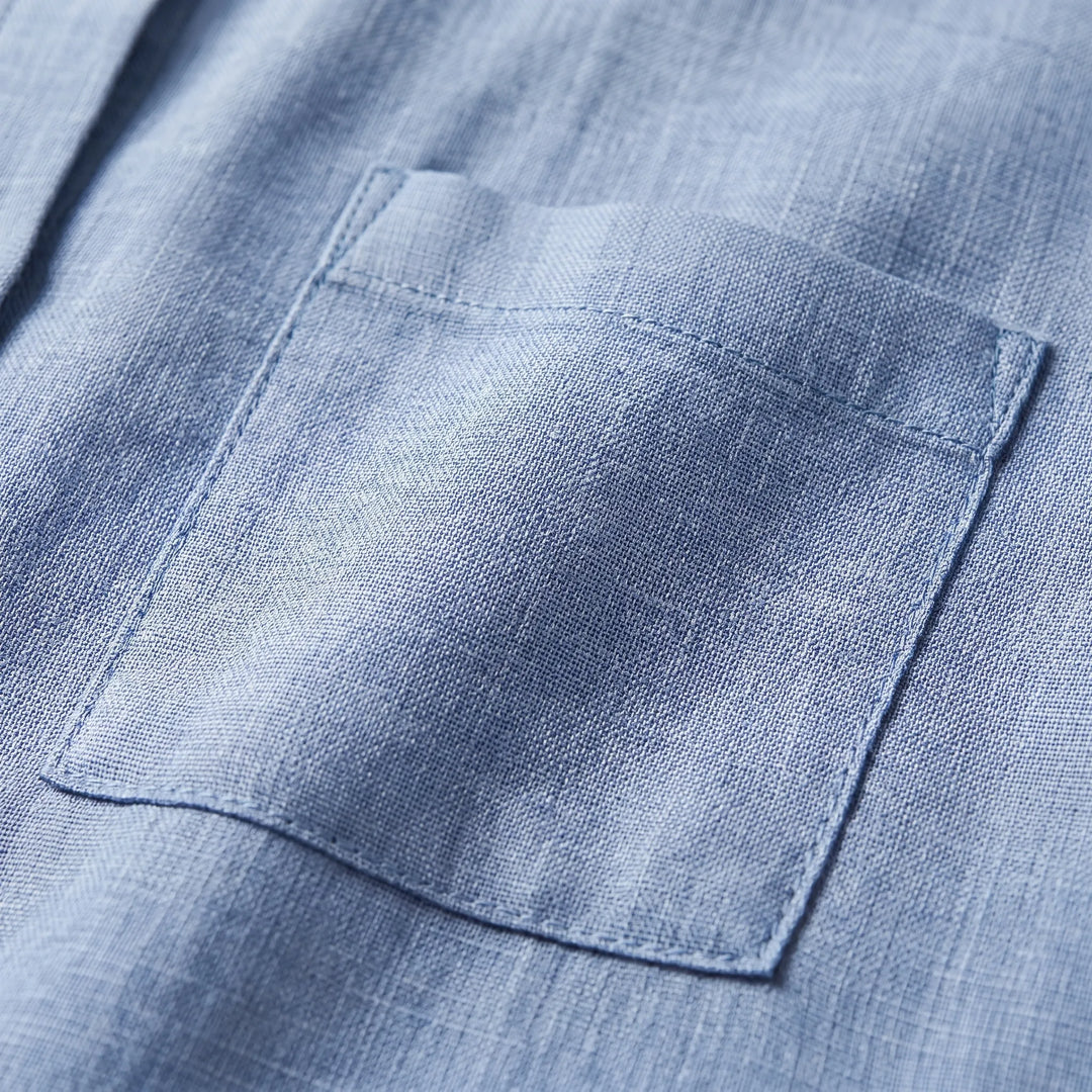 Classic women's lightweight long sleeve button-up shirt, ideal for work, casual outings & everyday wear.