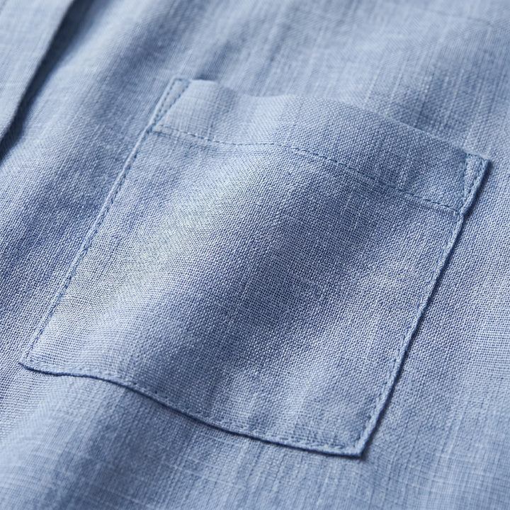 Classic women's lightweight long sleeve button-up shirt, ideal for work, casual outings & everyday wear.