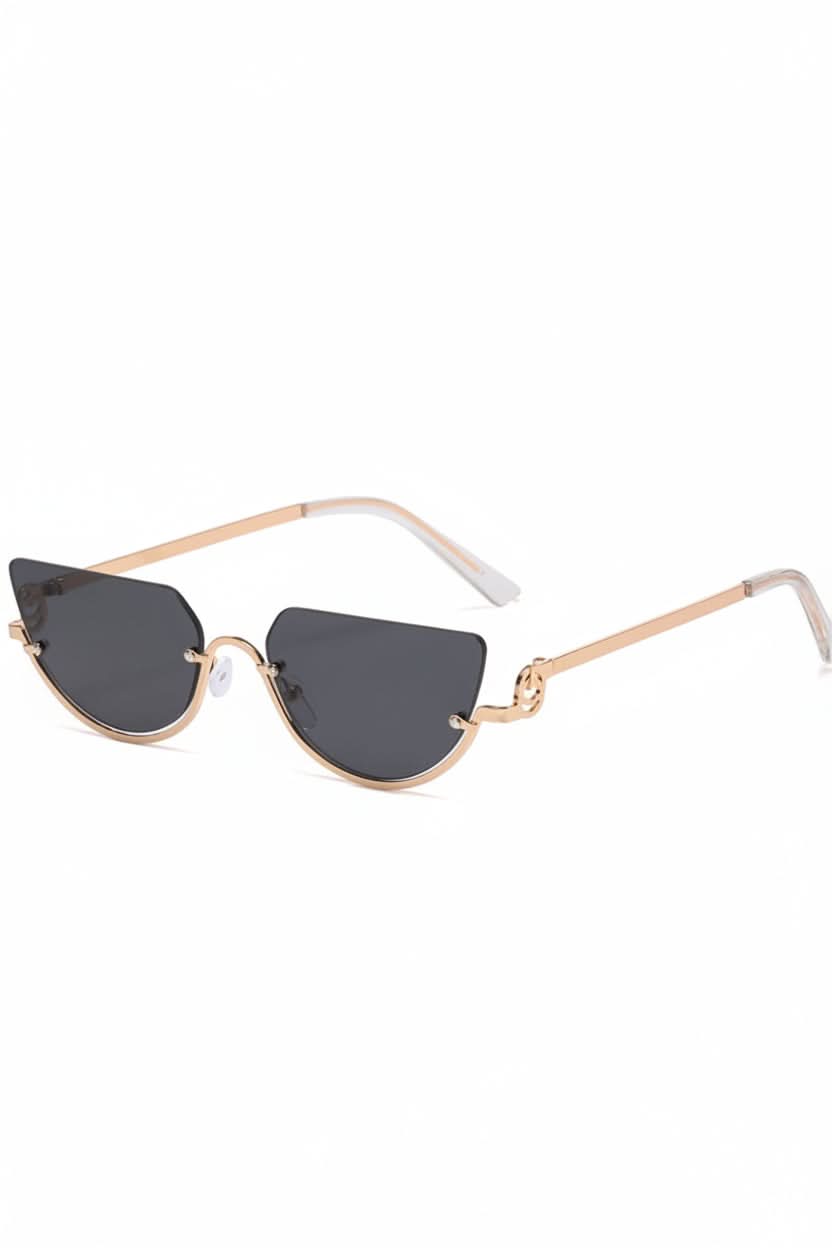 Brown cat eye sunglasses for women, a lightweight and fashionable accessory providing UV protection.
