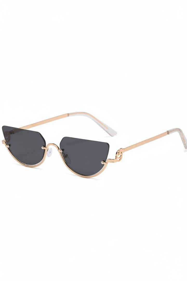 Brown cat eye sunglasses for women, a lightweight and fashionable accessory providing UV protection.