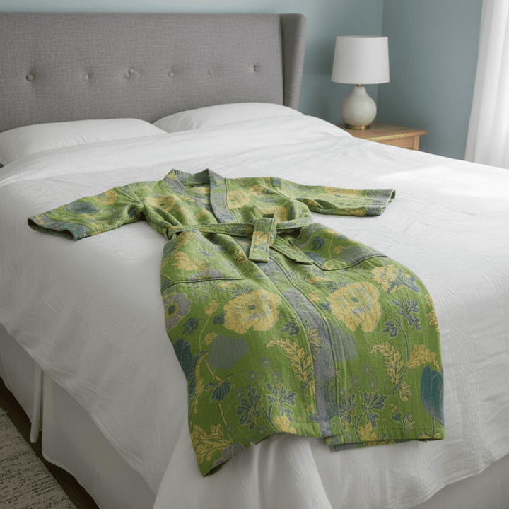 Soft, lightweight women's kimono robe for relaxed comfort & style; a chic home essential.