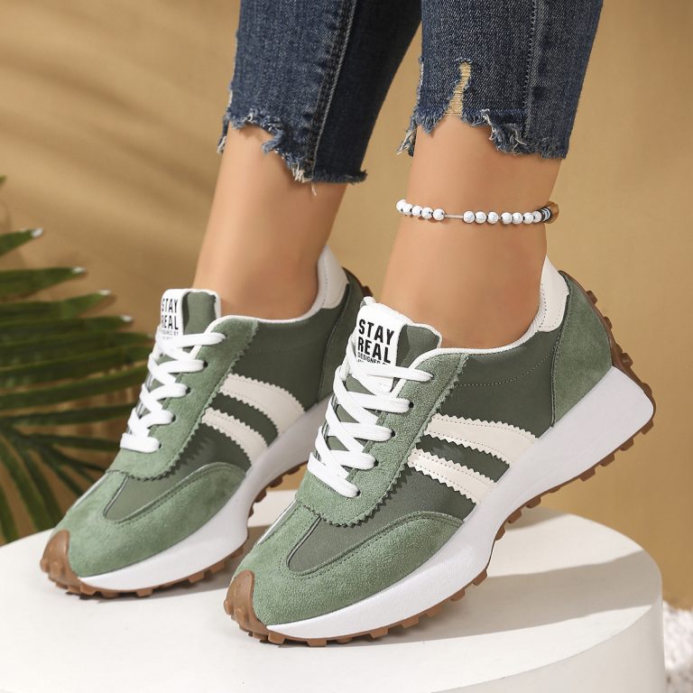 Modern women's athletic casual trainers, lightweight orthopedic for comfort.