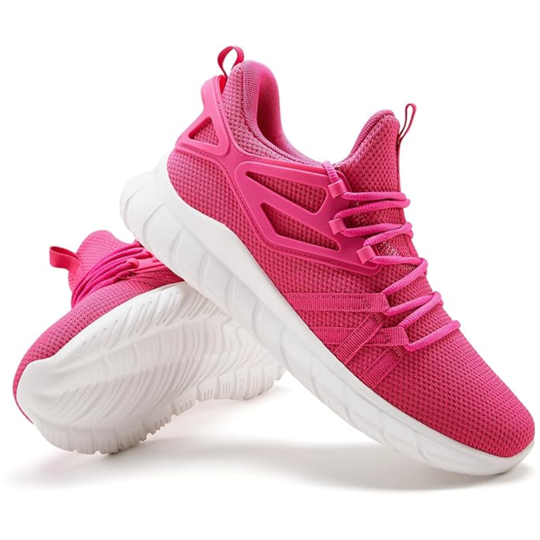 Breathable women's fashion sneakers with a lightweight design, offering ultimate comfort and style.