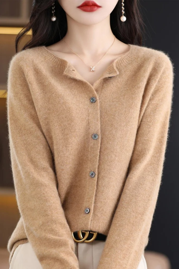Long button cardigan for women, a versatile piece for casual chic, office attire, and comfort.