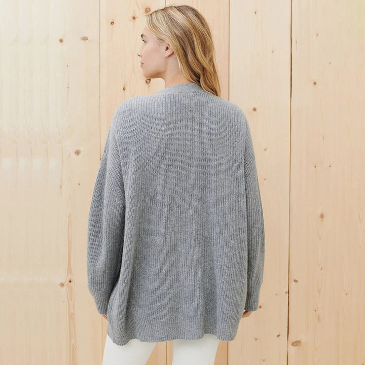 Effortless style with this women's oversized luxury cardigan, soft knit for ultimate comfort.