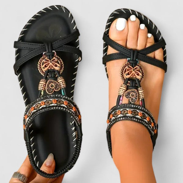 Supportive Maryna slip-on sandals for women, featuring advanced arch support and comfort design.