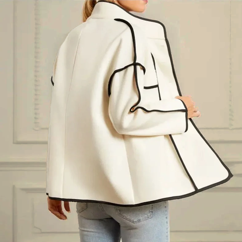 New arrival: Women's Monaco insulated jacket. Chic piped design, elegant outerwear for fall and winter.