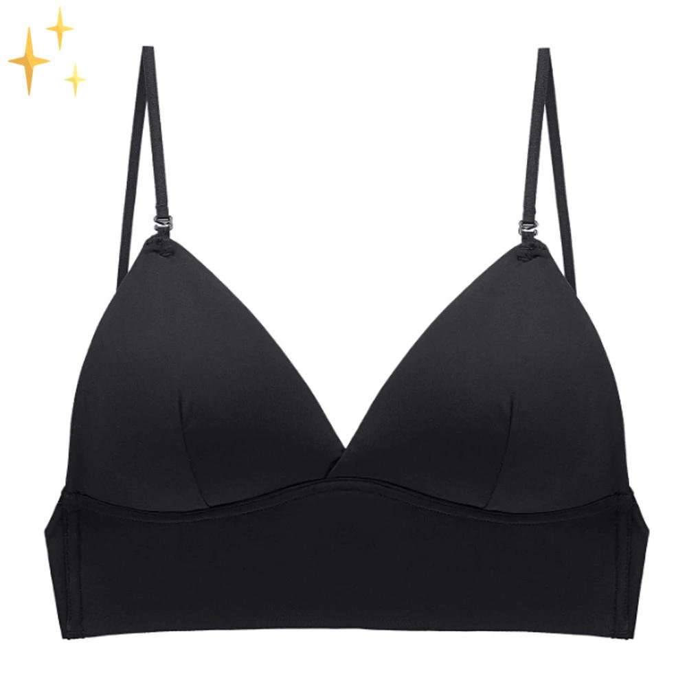 Comfortable seamless low back bra for women. Invisible open back support, ideal for evening wear & summer outfits.