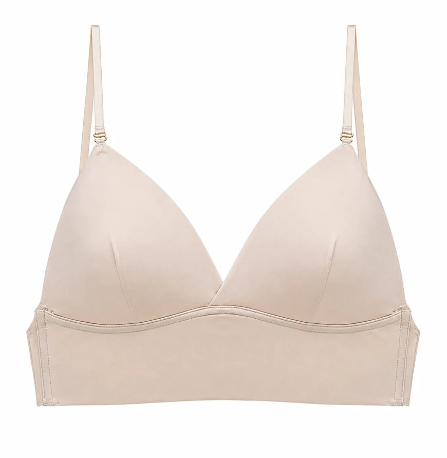 Backless support bra for women, low back design. Perfect for evening dresses, summer tops & intimate apparel.