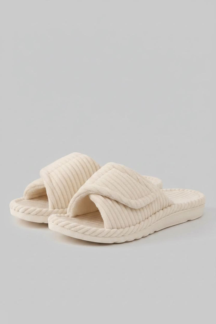 Comfortable women's open toe slippers, ideal wedge sandals for summer, beach, or casual wear.