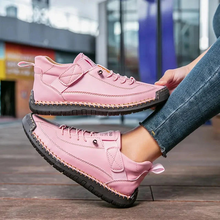 Perfect daily wear women's comfort sneakers, excellent for walking, offering orthopedic arch support.