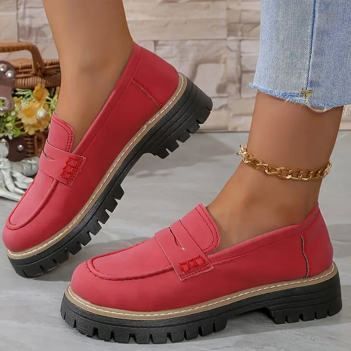 Stylish & functional women's orthopaedic loafers, wide toe box comfort for supportive, healthy everyday wear.