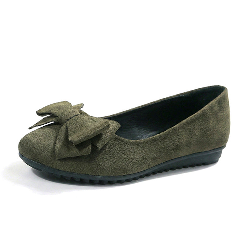 Women's orthopaedic wide fit ballet flats, comfortable and supportive for everyday elegance.