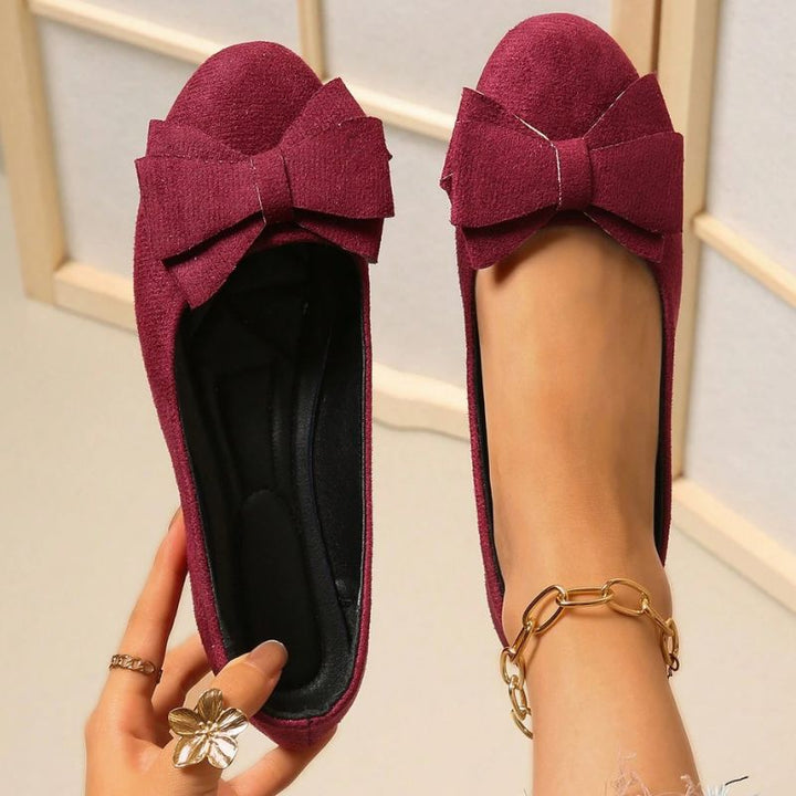 Everyday wide fit orthopaedic ballet flats, women's footwear designed for comfort and style.