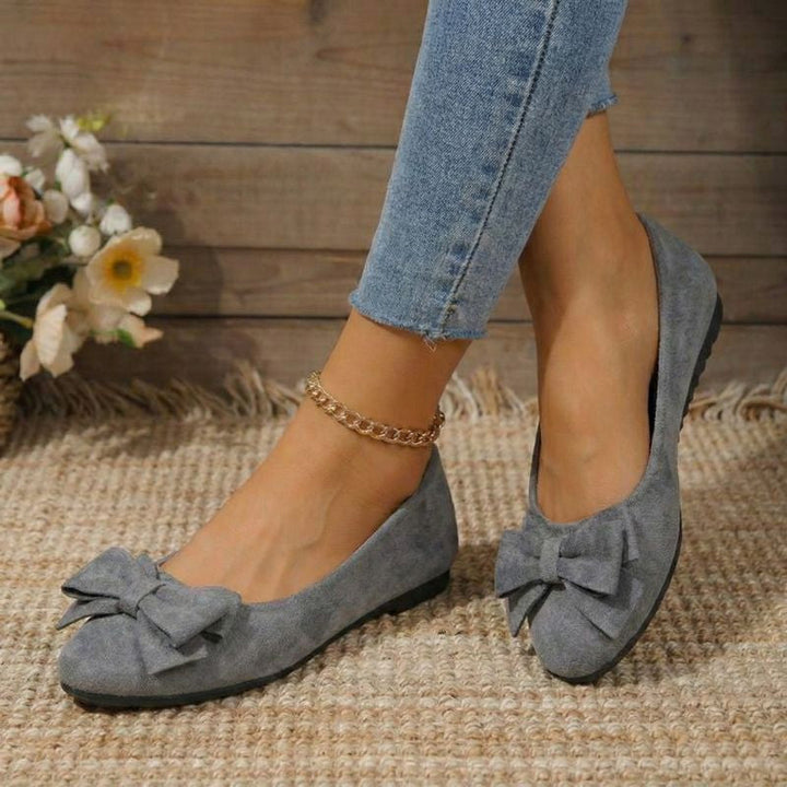 Stylish orthopaedic wide fit ballet flats for women, combining elegance with supportive design.