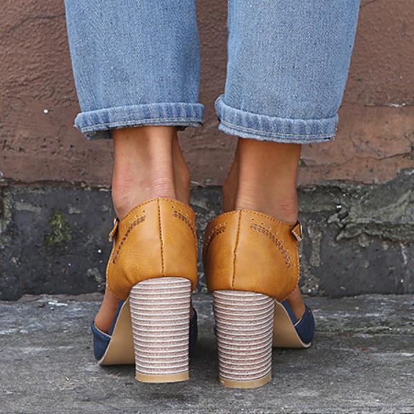 Stylish women's orthopedic heeled shoes, engineered for all-day comfort and superior arch support.