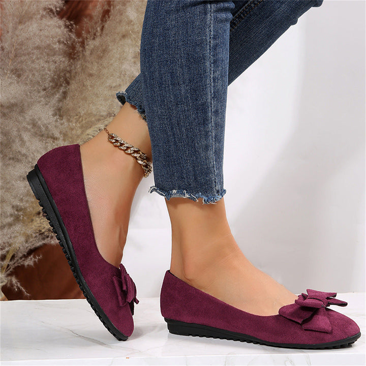 Comfortable women's orthopedic loafer flats, perfect casual footwear for everyday wear & all-day support.