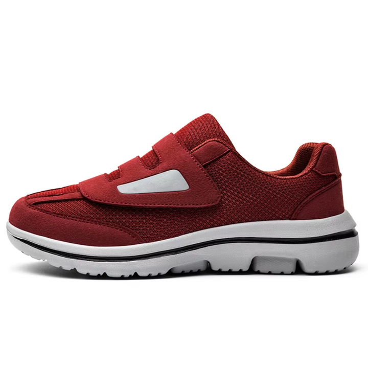 Women's comfortable mesh orthopedic shoes, adjustable for wide feet, superior foot support.