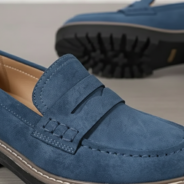 Supportive orthopedic women's loafers. Comfortable chunky sole shoes, perfect for daily wear & stylish fashion.