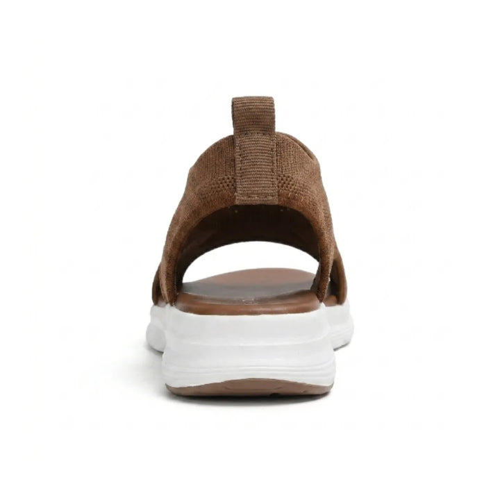 Stylish women's slip-on orthopedic sandals with breathable mesh.