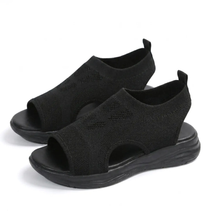 Women's lightweight comfort wedge sandals, great for casual summer outfits.